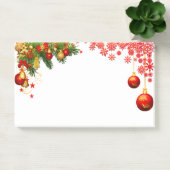 Niedliche, bunte Weihnachtsschmuck, Urlaub Post-it Klebezettel (Büro)