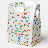 Niedliche Bunte Ziegel Gebäude Blocks Kindergeburt Geschenkschachtel (Geöffnet)