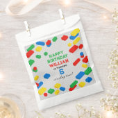 Niedliche Bunte Ziegel Gebäude Blocks Kindergeburt Geschenktütchen (Ausgeschnitten)