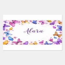 Niedliche Butterfly-Aufkleber