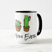 Niedliche Cactus cacti succules beste Mutter aller Tasse (VorderseiteRechts)