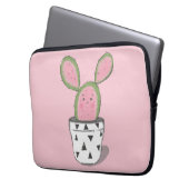 Niedliche Cactus Electronics Bag Laptopschutzhülle (Vorderseite Links)