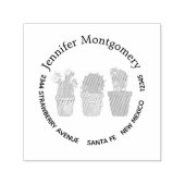 Niedliche Cactus Girls mit Schmuck Permastempel (Design)