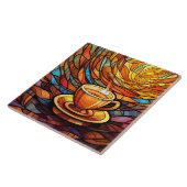 niedliche Café Küche Imitat Buntglas Fliese (Seite)