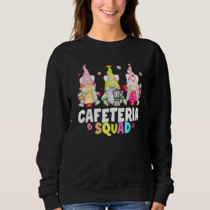 Niedliche Cafeteria Squad Happy Ostertag Frauen Sweatshirt