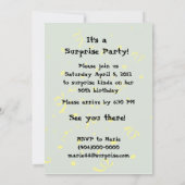 Niedliche Cajun Crawfish Überraschung Party Einlad Einladung (Rückseite)