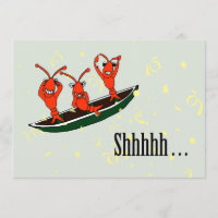 Niedliche Cajun Crawfish Überraschung Party Einlad