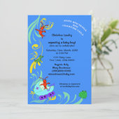 Niedliche Cajun Lebewesen ist es eine Einladung (Stehend Vorderseite)