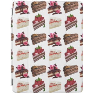 Niedliche Cakes Love Desserts Muster Quirky iPad Hülle