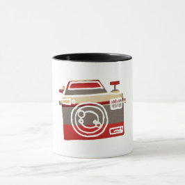 Niedliche Camera Liebe Herzfotografie Grafik Tasse