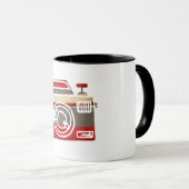 Niedliche Camera Liebe Herzfotografie Grafik Tasse (VorderseiteRechts)