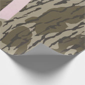 Niedliche Camouflage des Bottomlandes Ästhetische Geschenkpapier (Ecke)