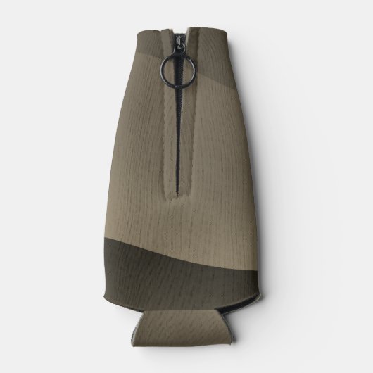 Niedliche Camouflage Design Individuelle Name Mod Flaschenkühler (Rückseite)