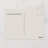 Niedliche Camping-Liebhaber hinzufügen Postkarte (Rückseite)