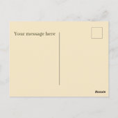 Niedliche Camping-Liebhaber hinzufügen Postkarte (Rückseite)