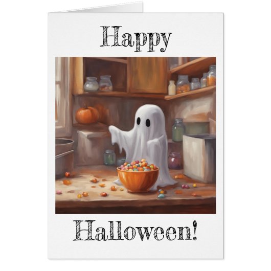 Niedliche Candy Diief Card (Vorne)