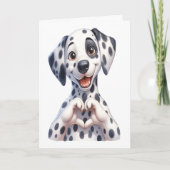 Niedliche Canine Liebe Card Karte (Vorderseite)