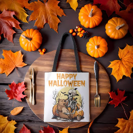 Niedliche Capybara Halloween Tote Tag Tasche