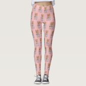 Niedliche Capybara-Leggings | Adortable Animal Pri Leggings (Vorderseite)