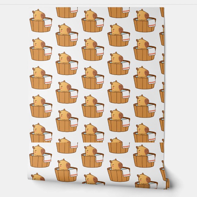 Niedliche Capybara-Tapete - Ästhetisches Baby Capy Tapete (Abrollen)