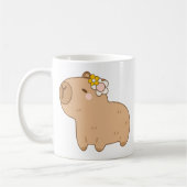 Niedliche Capybara-Tasse Kaffeetasse (Links)