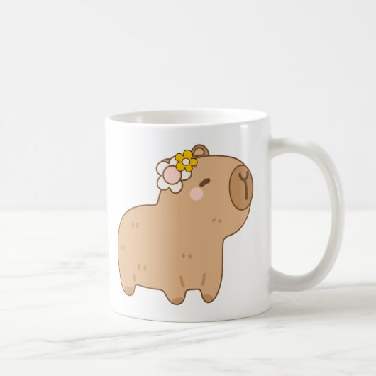Niedliche Capybara-Tasse Kaffeetasse (Rechts)