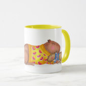 Niedliche Capybara-Tasse Tasse (VorderseiteRechts)