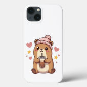 Niedliche Capybara-Telefonzelle Case-Mate iPhone Hülle (Rückseite)