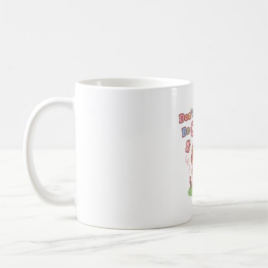 Niedliche Capybara und Schmetterlinge machen sich Kaffeetasse (Links)