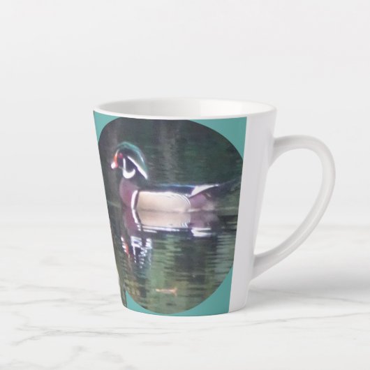 Niedliche Carolina Duck Design Latte Tasse (Rechts)