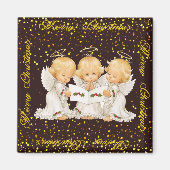 Niedliche Caroling Angels-Magnete Magnet (Vorne)