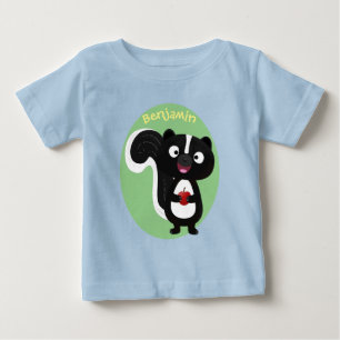 Niedliche Cartoon-Abbildung Baby T-shirt