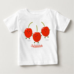 Niedliche Cartoon-Abbildung Baby T-shirt
