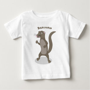 Niedliche Cartoon-Abbildung Baby T-shirt