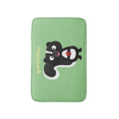 Niedliche Cartoon-Abbildung Badematte (Vorderseite Vertikal)