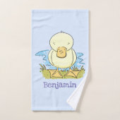 Niedliche Cartoon-Abbildung Badhandtuch Set (Handtuch)