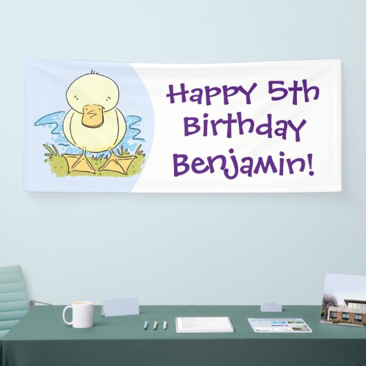 Niedliche Cartoon-Abbildung Banner (Messe)