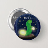 Niedliche Cartoon-Abbildung Button (Vorne & Hinten)