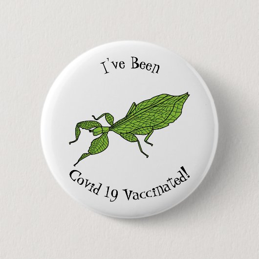 Niedliche Cartoon-Abbildung Button (Vorderseite)