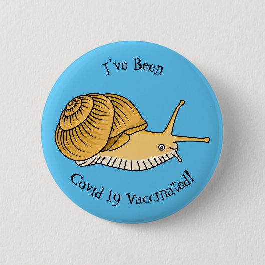 Niedliche Cartoon-Abbildung Button (Vorderseite)