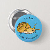 Niedliche Cartoon-Abbildung Button (Vorne & Hinten)