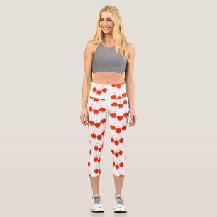Niedliche Cartoon-Abbildung Capri Leggings