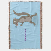 Niedliche Cartoon-Abbildung Decke (Vorderseite Vertikal)