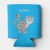 Niedliche Cartoon-Abbildung Dosenkühler (Rückseite)