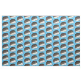 Niedliche Cartoon-Abbildung eines Igels Stoff (Fat Quarter (45,7 x 55,9 cm))