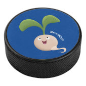 Niedliche Cartoon-Abbildung Eishockey Puck (3/4)