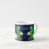 Niedliche Cartoon-Abbildung Espressotasse (Vorderseite Rechts)