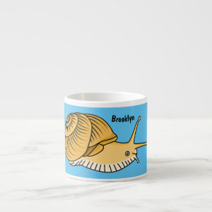 Niedliche Cartoon-Abbildung Espressotasse