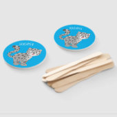 Niedliche Cartoon-Abbildung Fächer (Non-assembled)