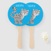 Niedliche Cartoon-Abbildung Fächer (Vorne und Hinten)